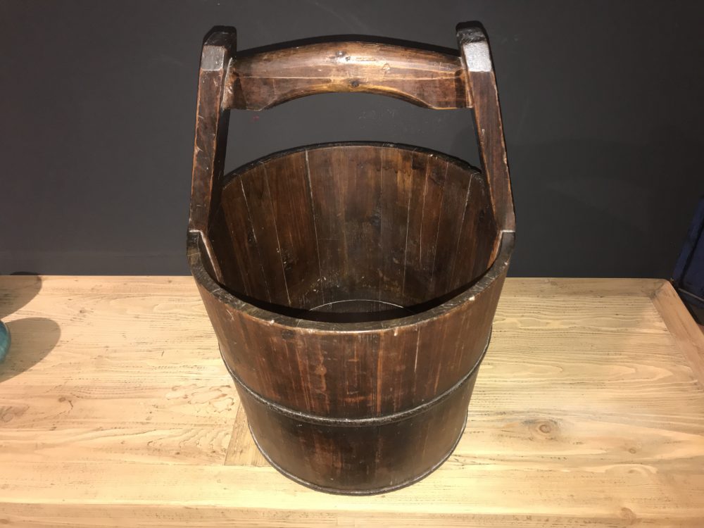 Holzeimer mit Griff - Designforest